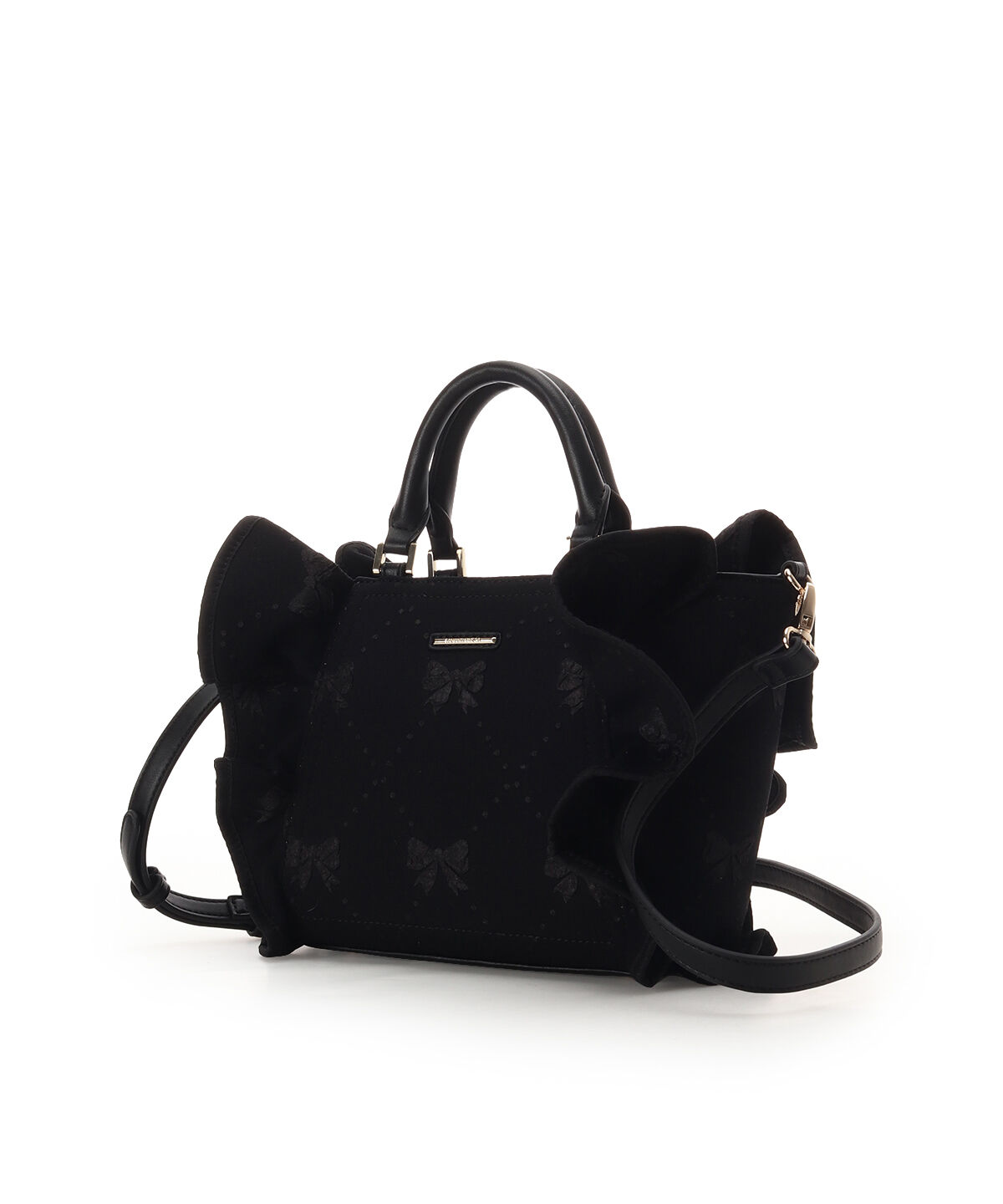 Samantha Vega「リボンフリルハンドバッグ」|ハンドバッグ|