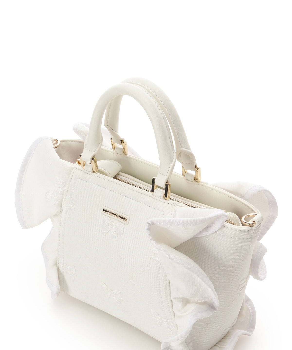 Samantha Vega「リボンフリルハンドバッグ」|ハンドバッグ|