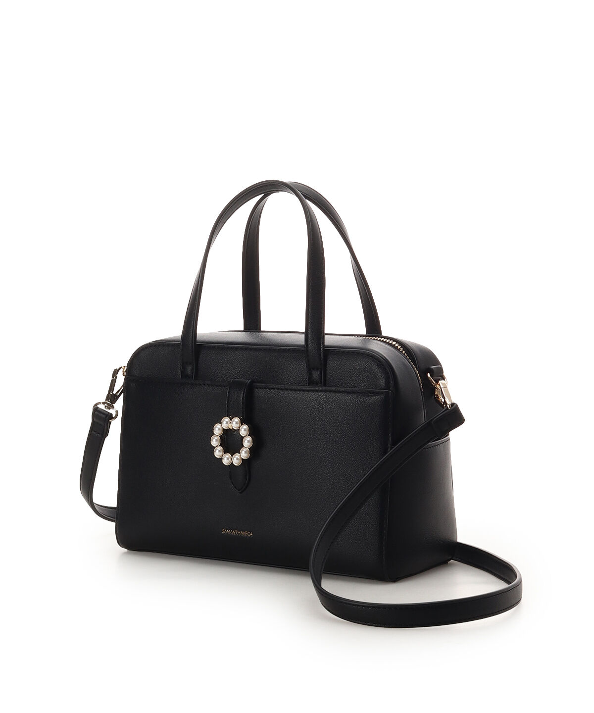 Samantha Vega「サークルパールハンドバッグ」|ハンドバッグ|