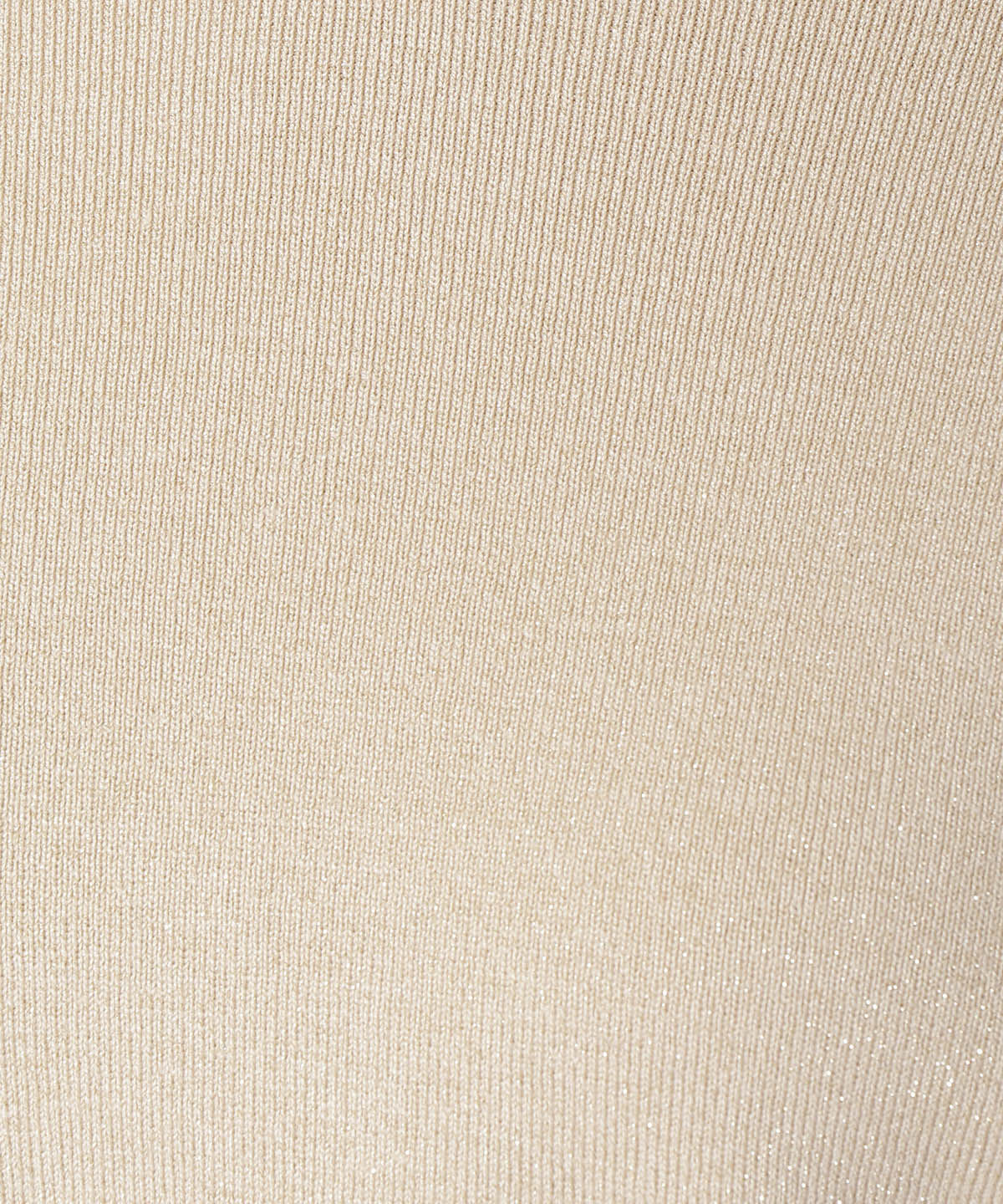 アンドクチュール「ラメニットバックチェーンプルオーバー」|ニット・セーター|