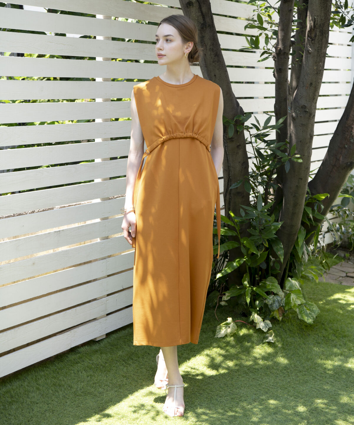 アンドクチュール「リラックスポンチワンピース」|ワンピース|