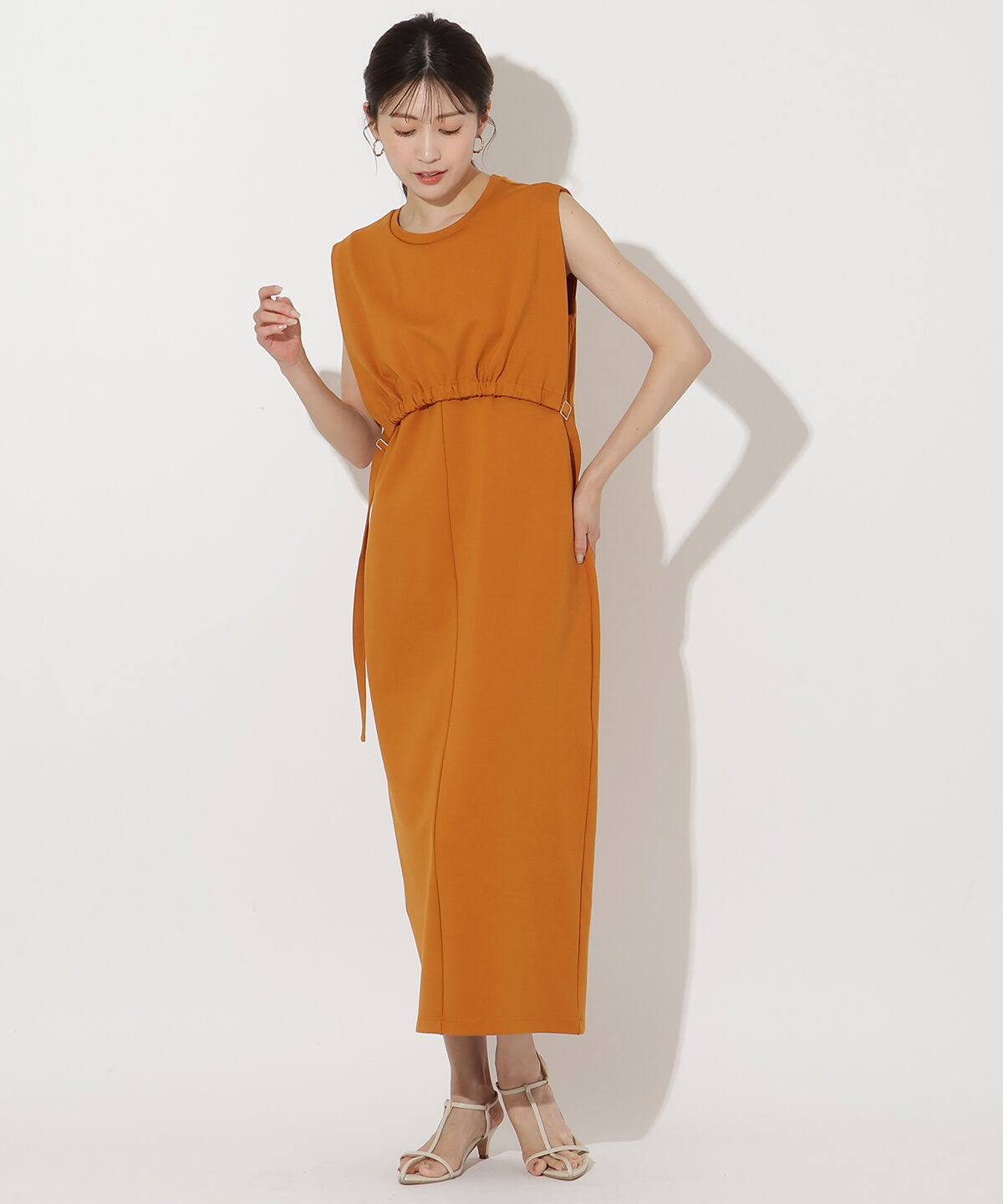 アンドクチュール「リラックスポンチワンピース」|ワンピース|