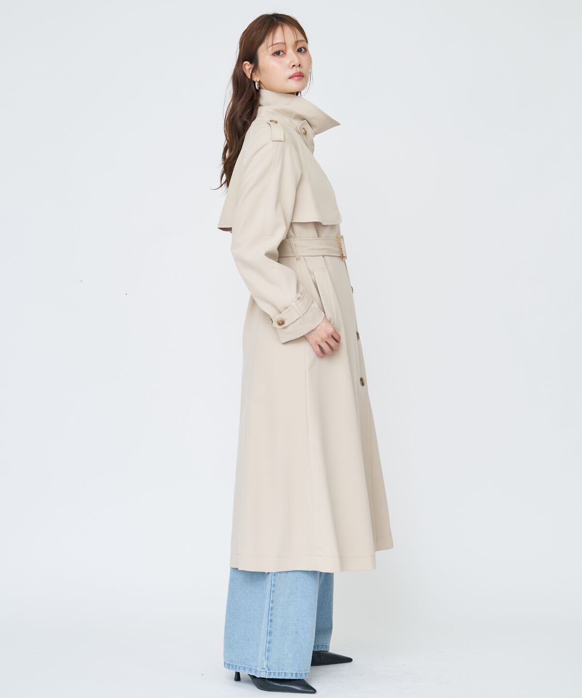 アンドクチュール「アイコニックトレンチコート」|トレンチコート|