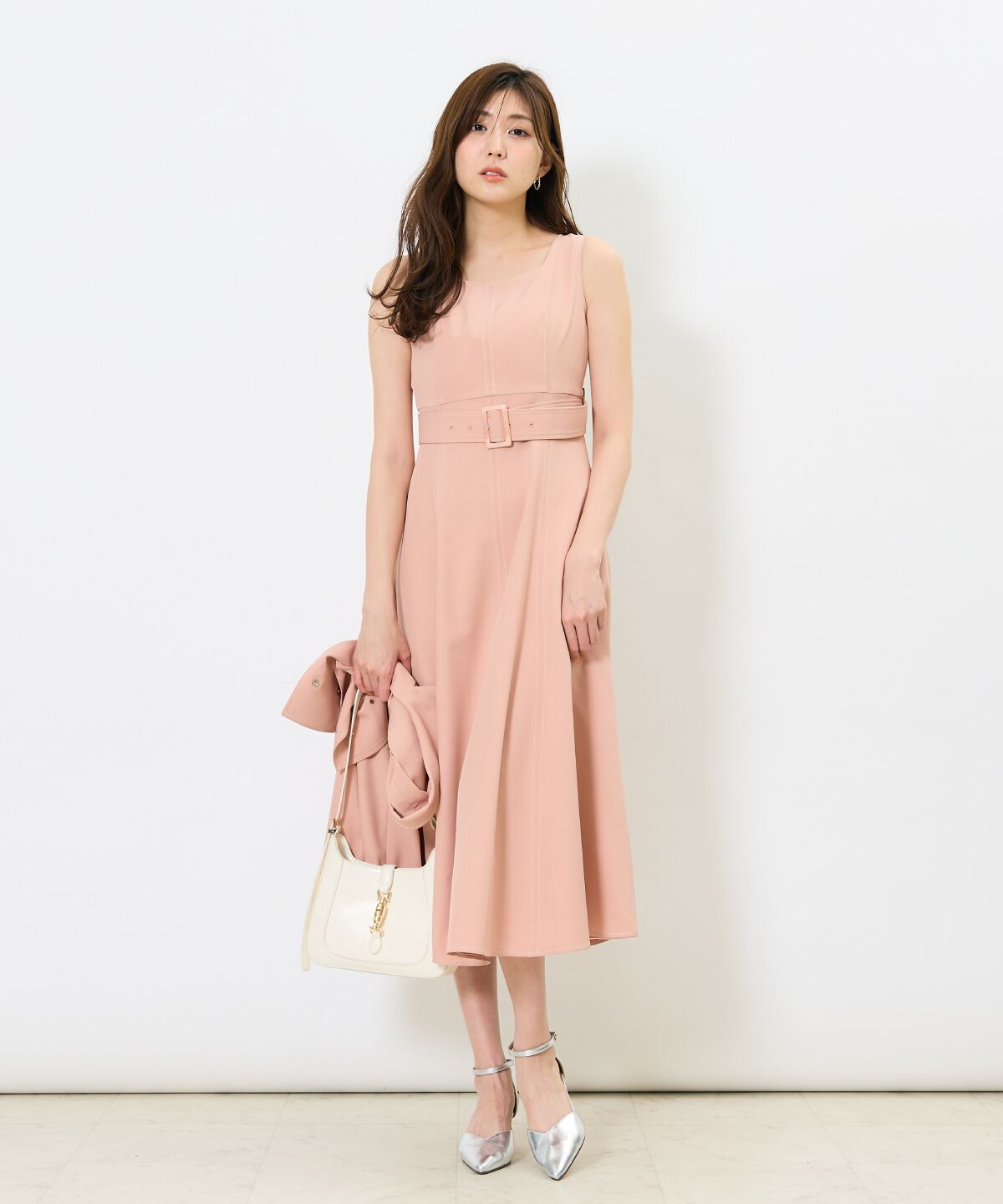 アンドクチュール「トレンチライクアンサンブルワンピース」|ワンピース|