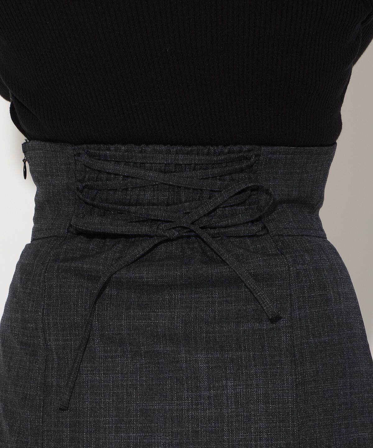 アンドクチュール「ブッチャーインナーミニマーメイドスカート」|フレア|