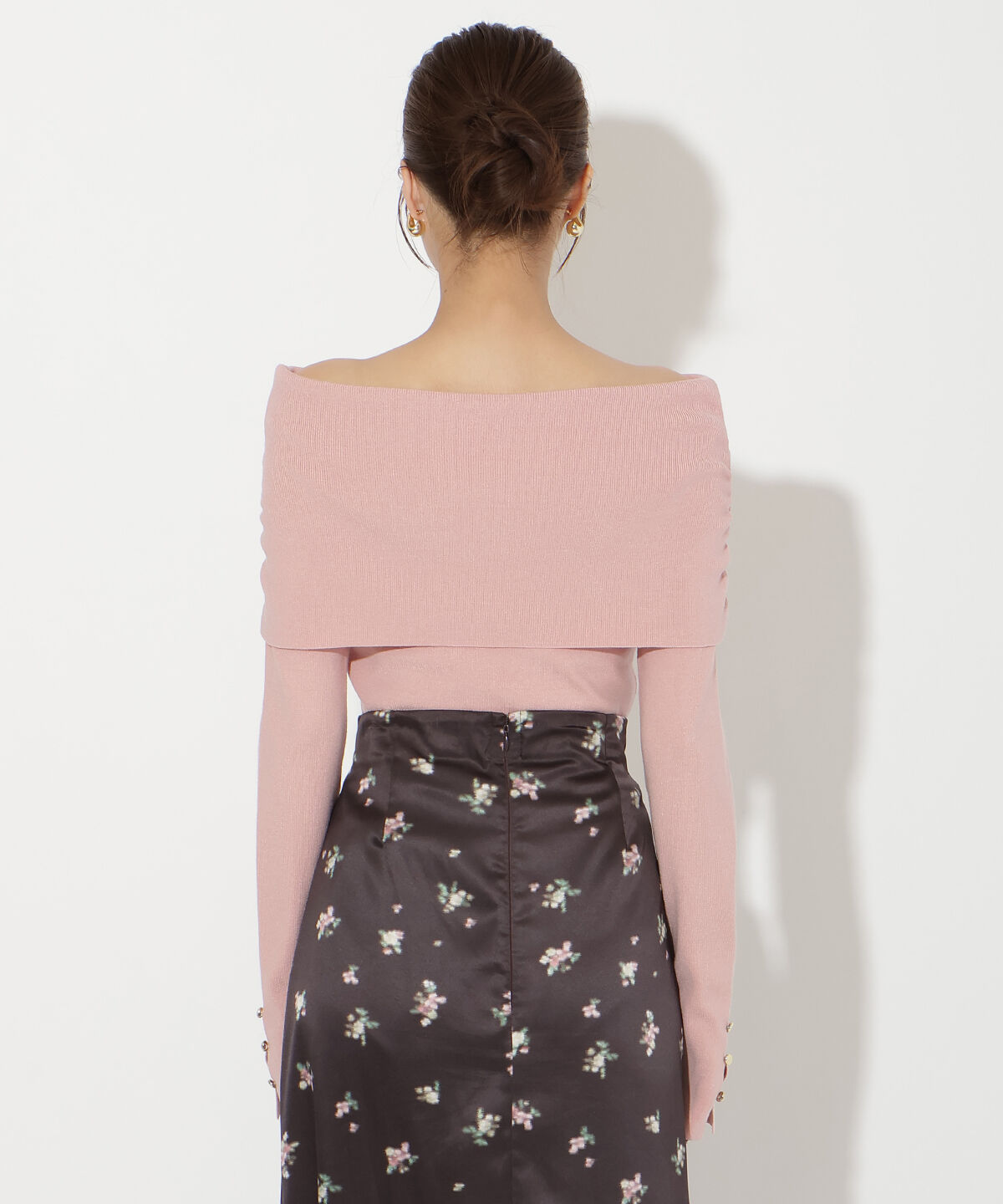 アンドクチュール「オフショルプルオーバー」|ニット・セーター|