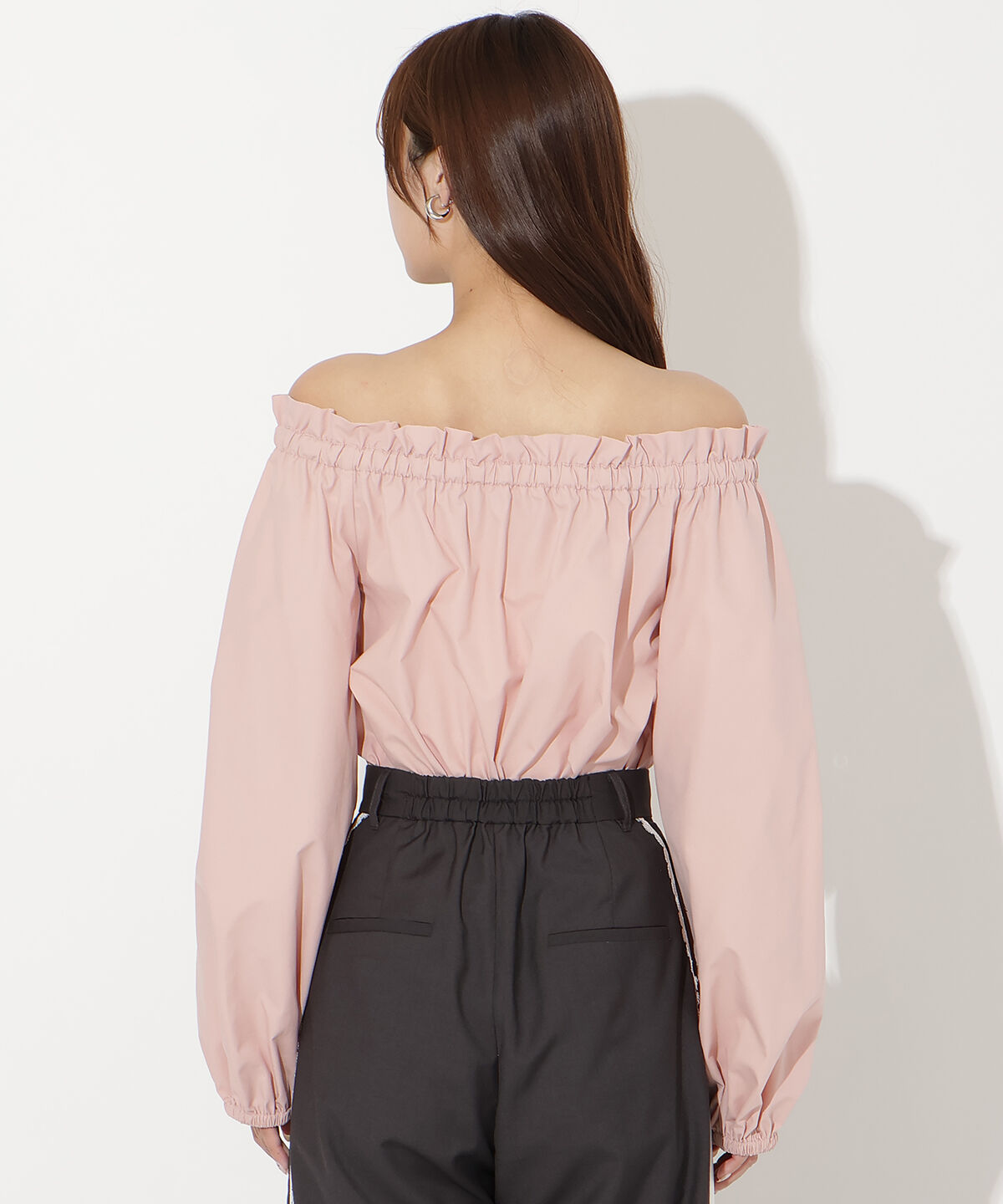 アンドクチュール「ドロストボウタイ2WAYブラウス」|シャツ・ブラウス|