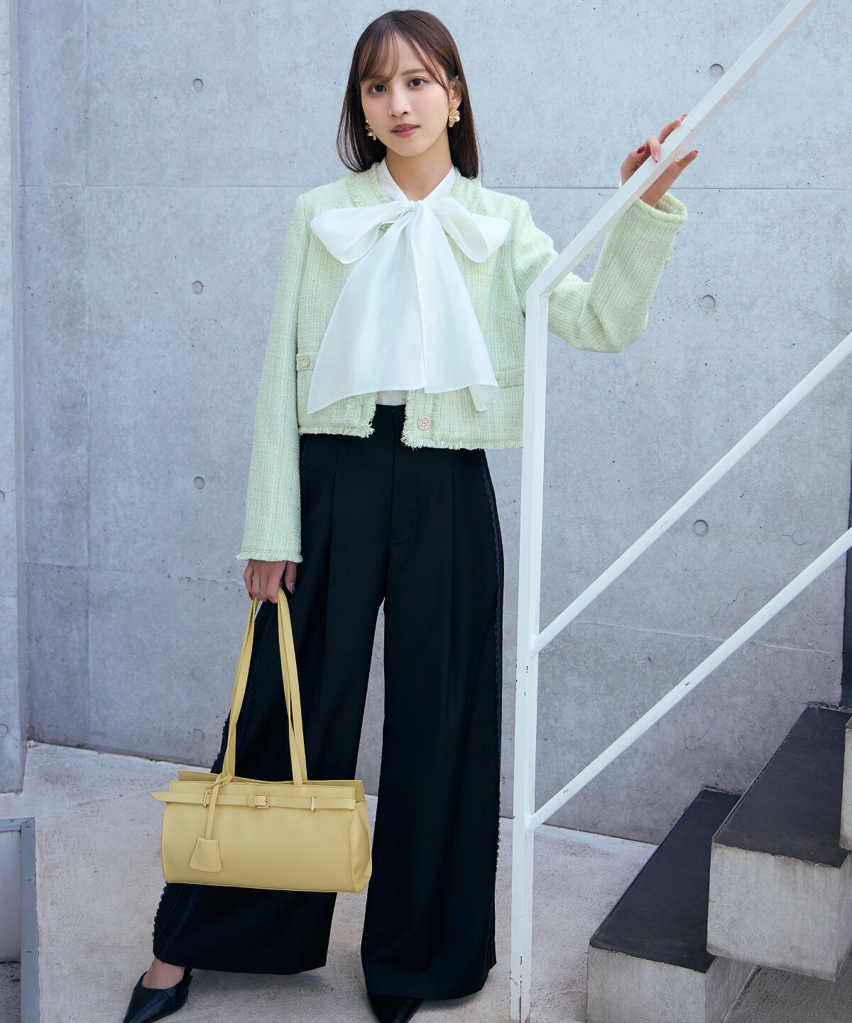 アンドクチュール「サイドレースラインパンツ」|その他|