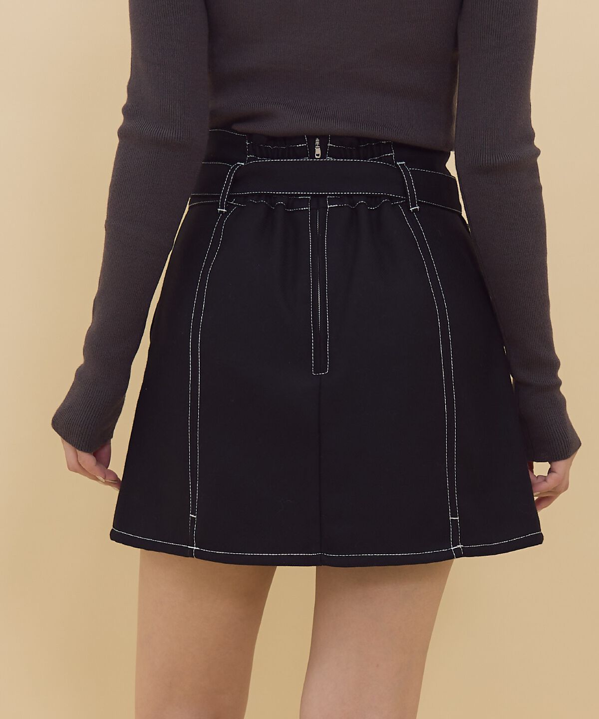 REDYAZEL「ポケットベルトミニスカート」|台形|
