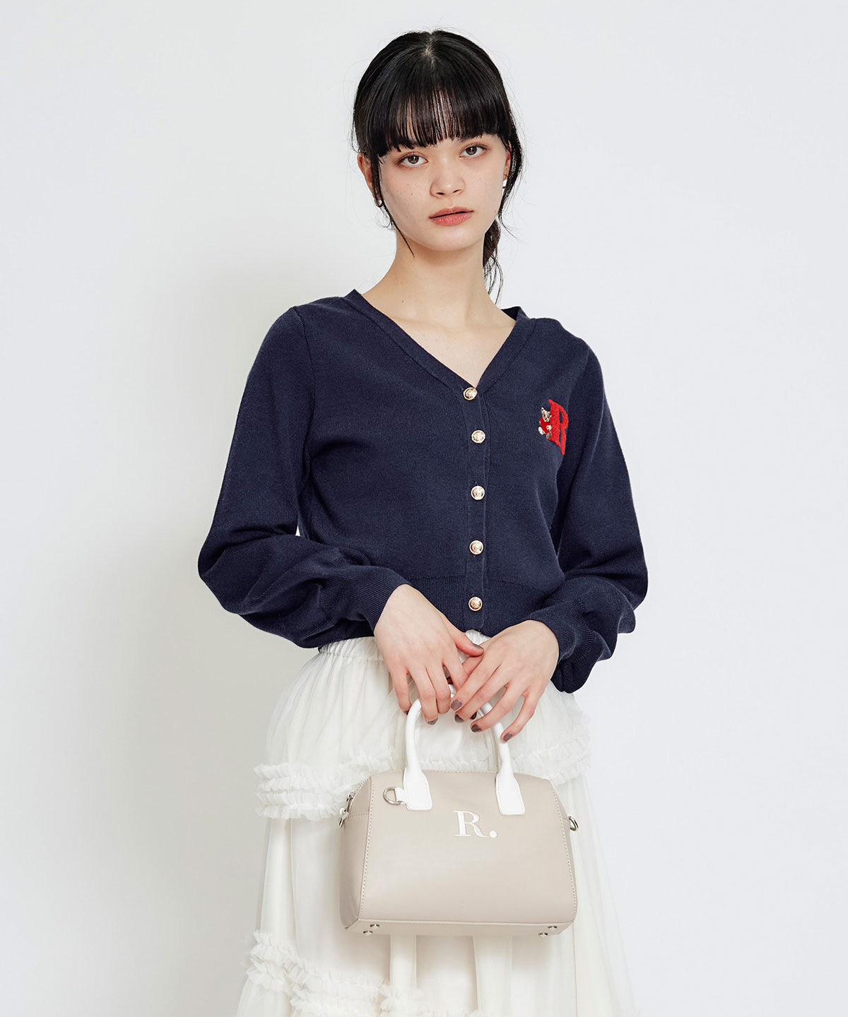 REDYAZEL「R.バイカラーミニボストンショルダーバッグ」|ショルダー・メッセンジャー|