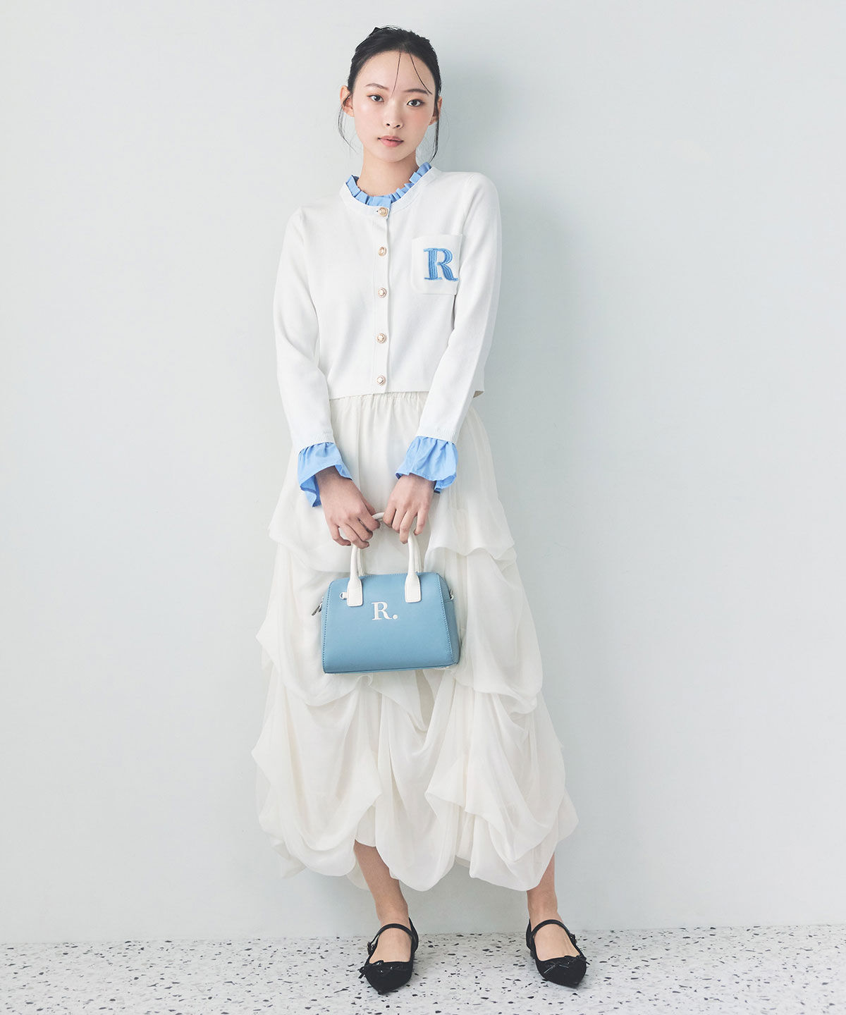 REDYAZEL「R.バイカラーミニボストンショルダーバッグ」|ショルダー・メッセンジャー|