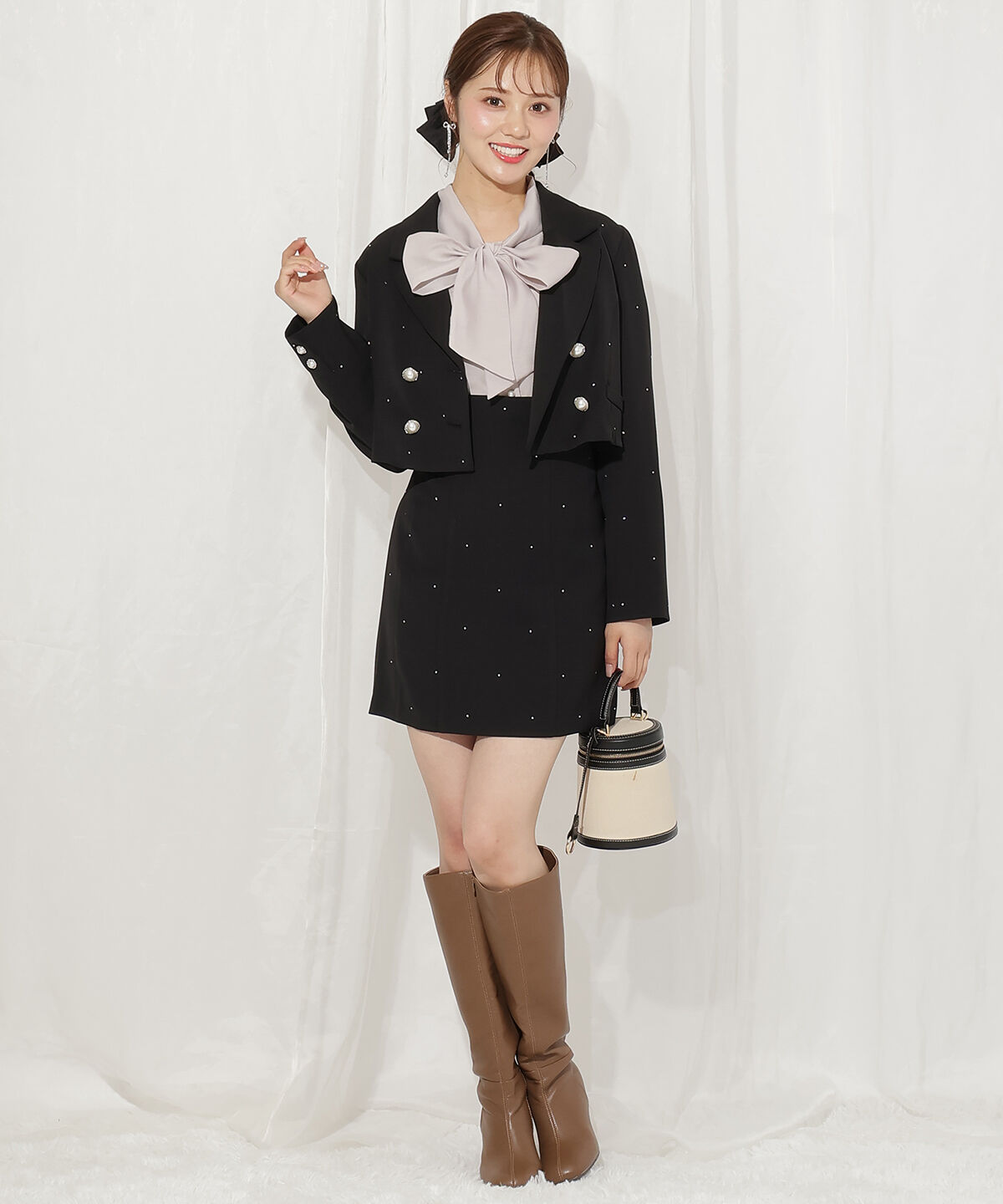 WILLSELECTION「ホットフィットショートジャケット」|テーラードジャケット|