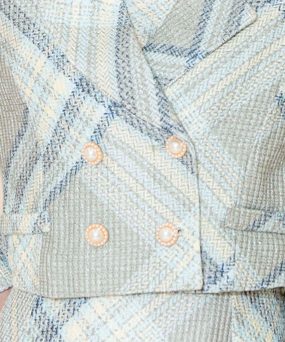 WILLSELECTION「ツイードチェックショートジャケット」|テーラードジャケット|