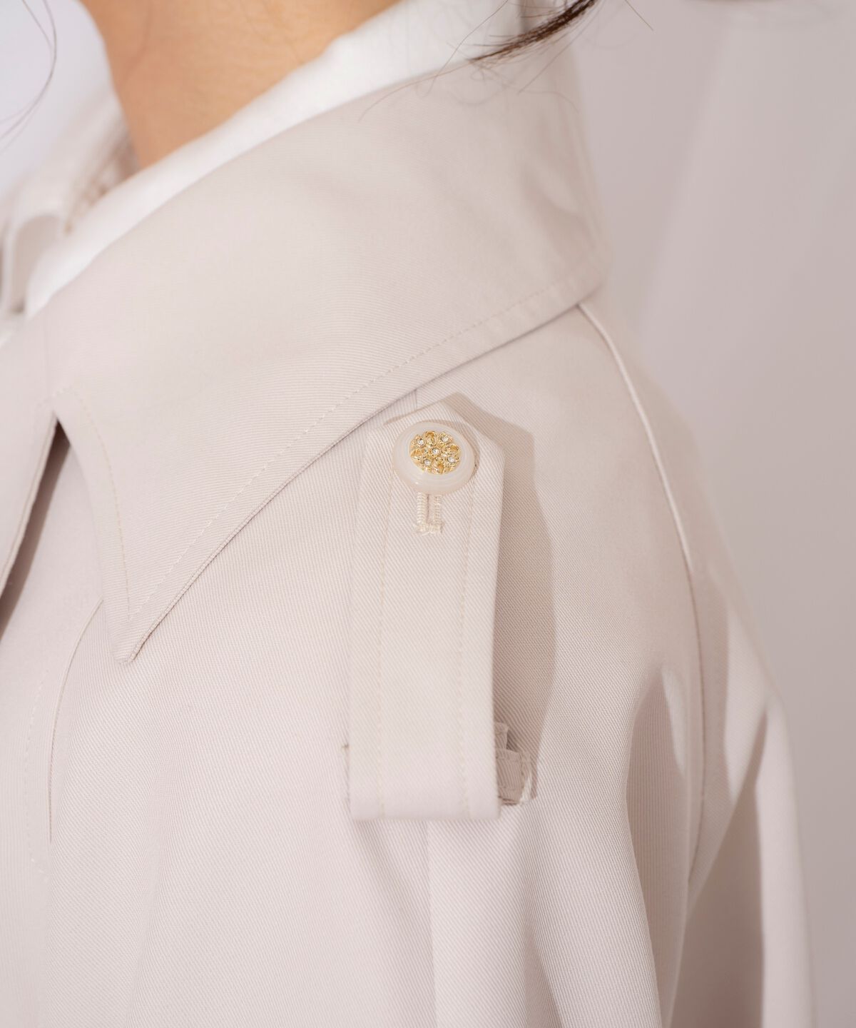 WILLSELECTION「キャンディスリーブショートトレンチコート」|トレンチコート|