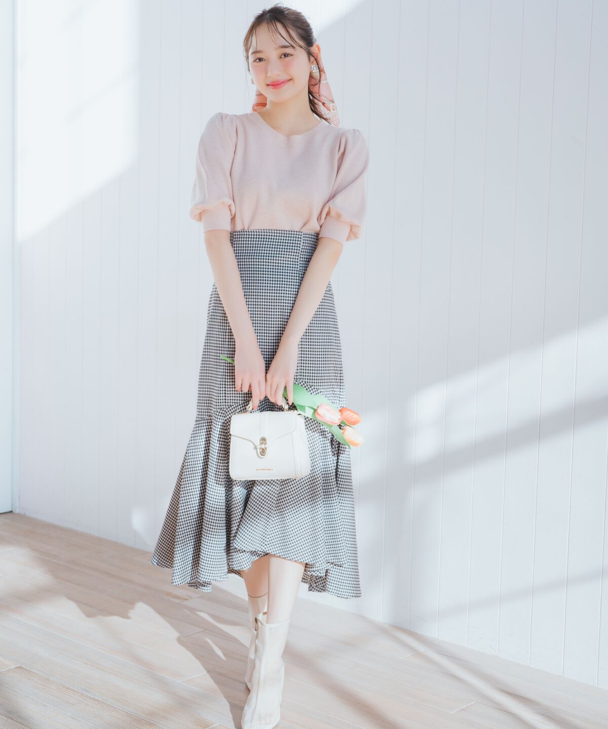 WILLSELECTION「2WAYリボンラメニットプルオーバー」|ニット・セーター|