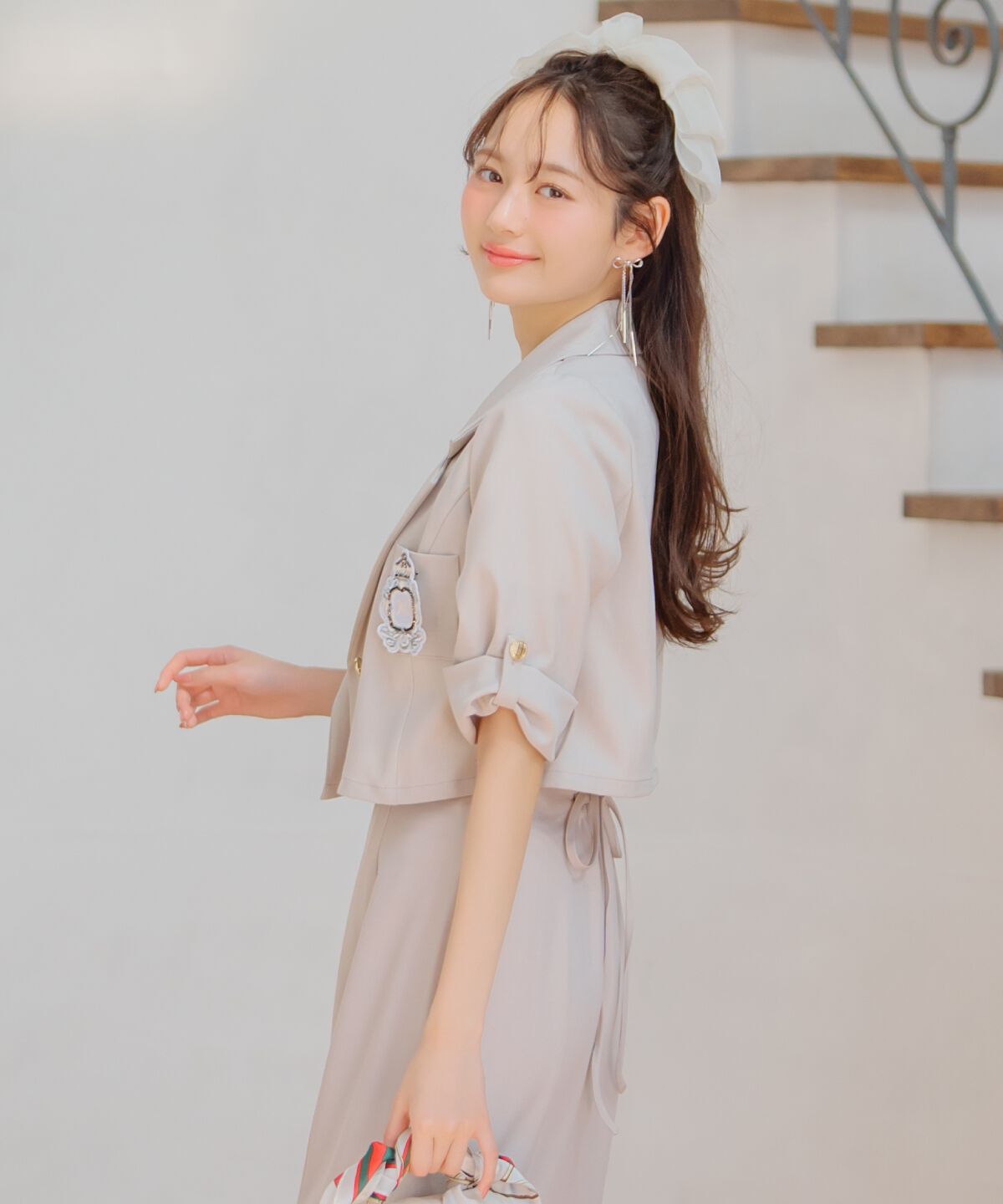 WILLSELECTION「エンブレム付きショートジャケット」|その他|