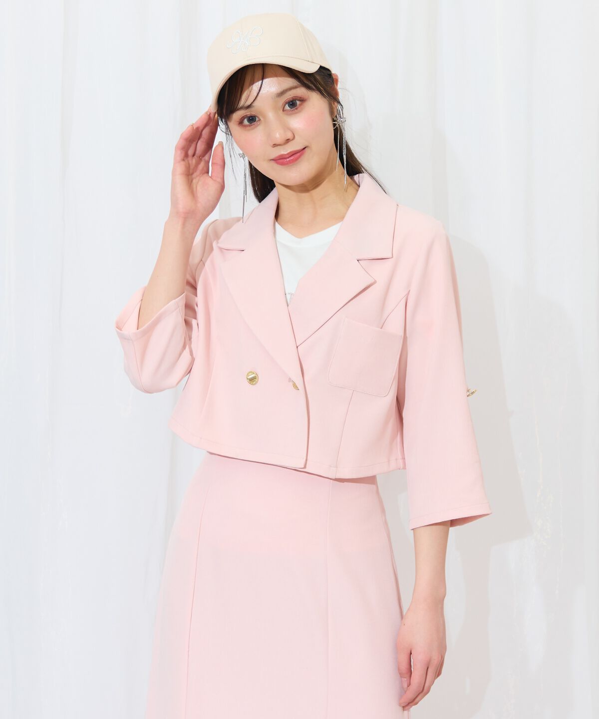 WILLSELECTION「エンブレム付きショートジャケット」|その他|