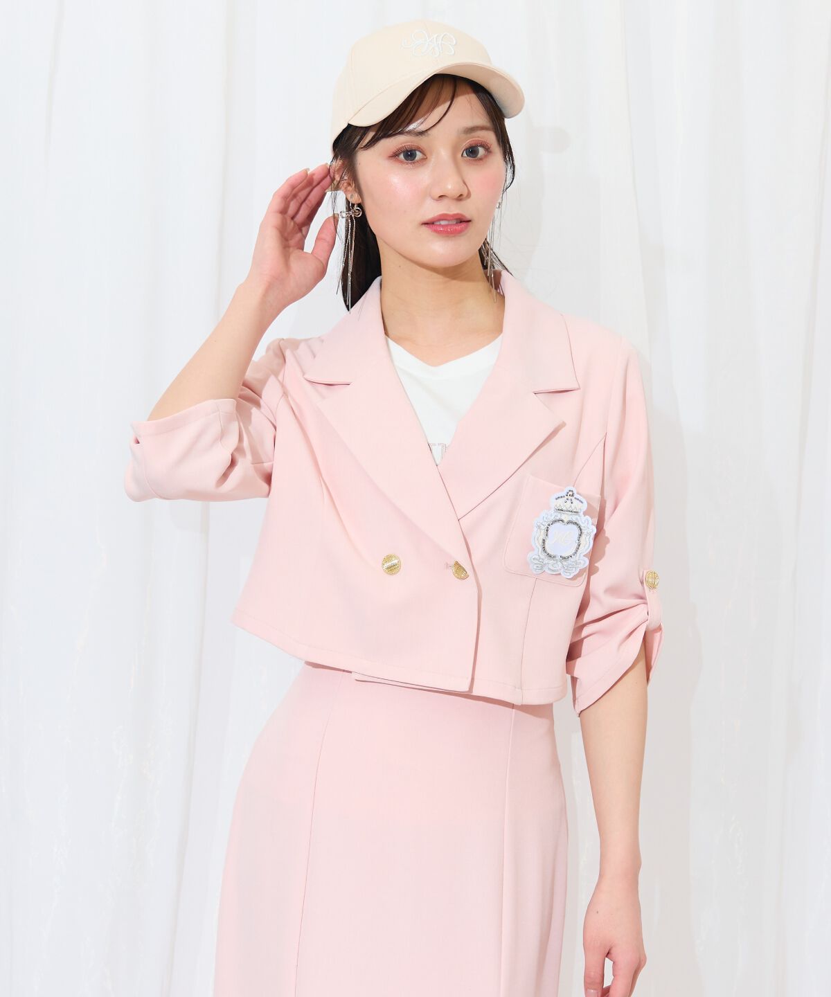 WILLSELECTION「エンブレム付きショートジャケット」|その他|