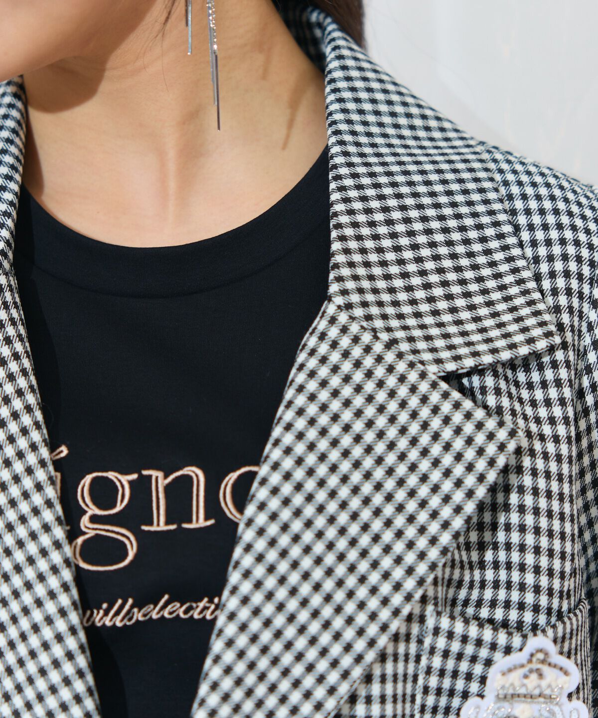 WILLSELECTION「エンブレム付きショートジャケット」|その他|