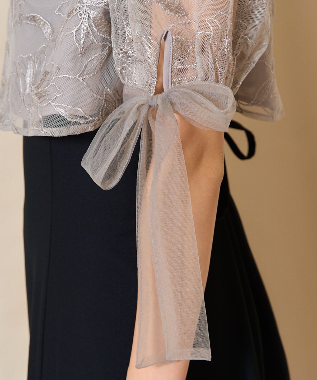 WILLSELECTION「リボンスリーブブラウス」|シャツ・ブラウス|