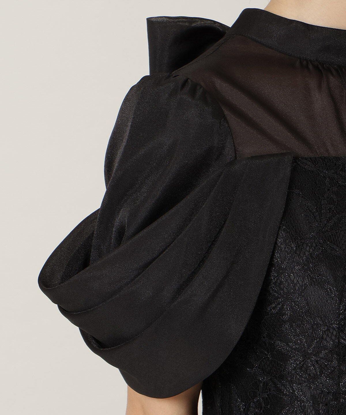 WILLSELECTION「シアーベールレースワンピース」|ドレス|