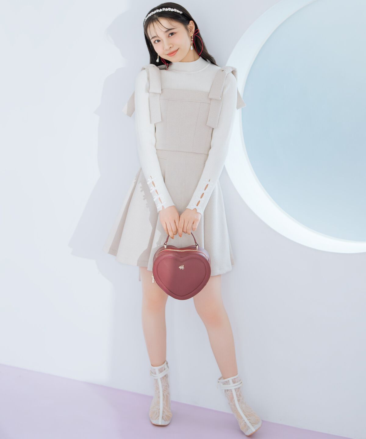 WILLSELECTION「ハイウエストフレアミニスカート」|フレア|