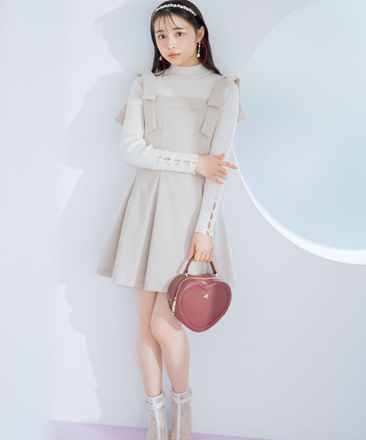 WILLSELECTION「ハイウエストフレアミニスカート」|フレア|