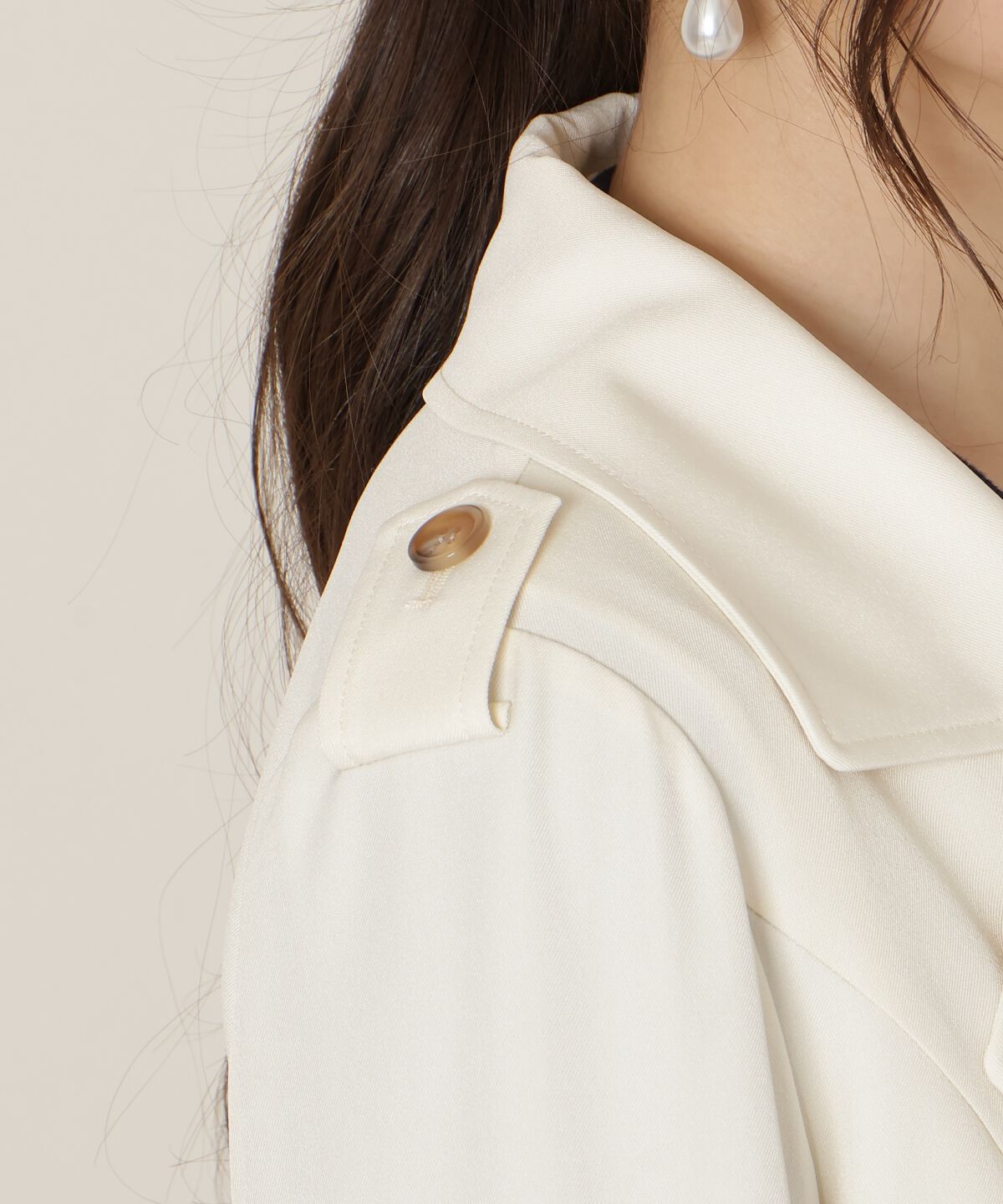 WILLSELECTION「リボンスリーブ3WAYトレンチコート」|トレンチコート|