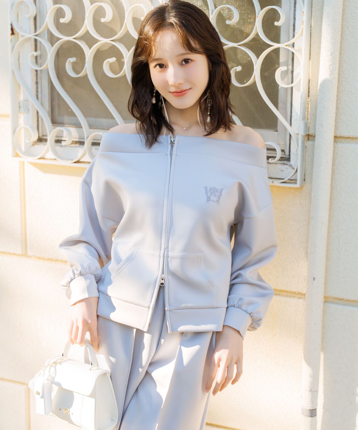 WILLSELECTION「ダブルZIPオフショルスウェットトップス」|その他|