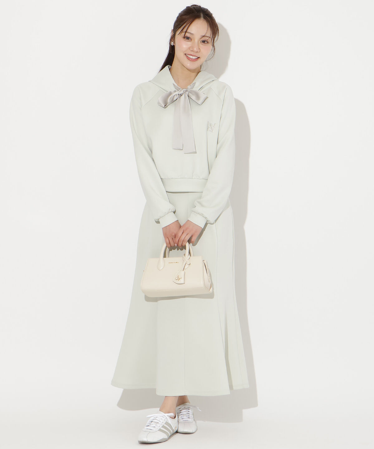 WILLSELECTION「リボンスウェットフーディー」|パーカー|