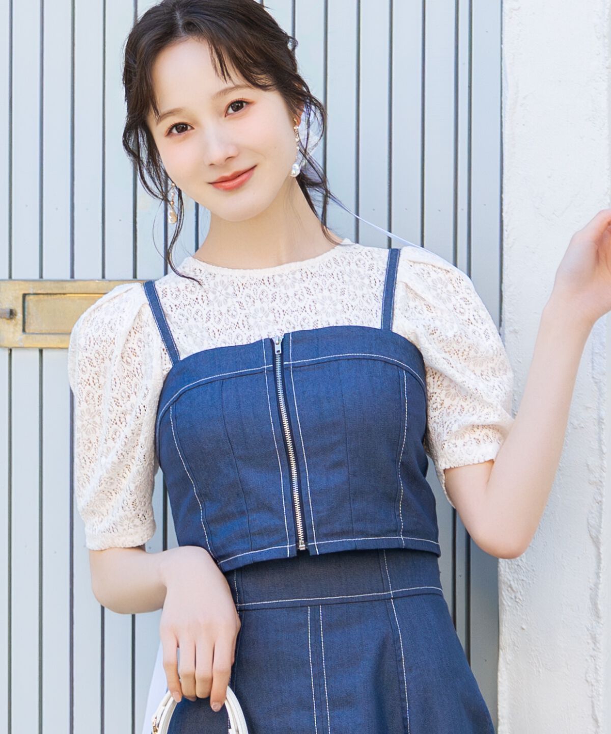 WILLSELECTION「レースクルーネックトップス」|Tシャツ・カットソー|