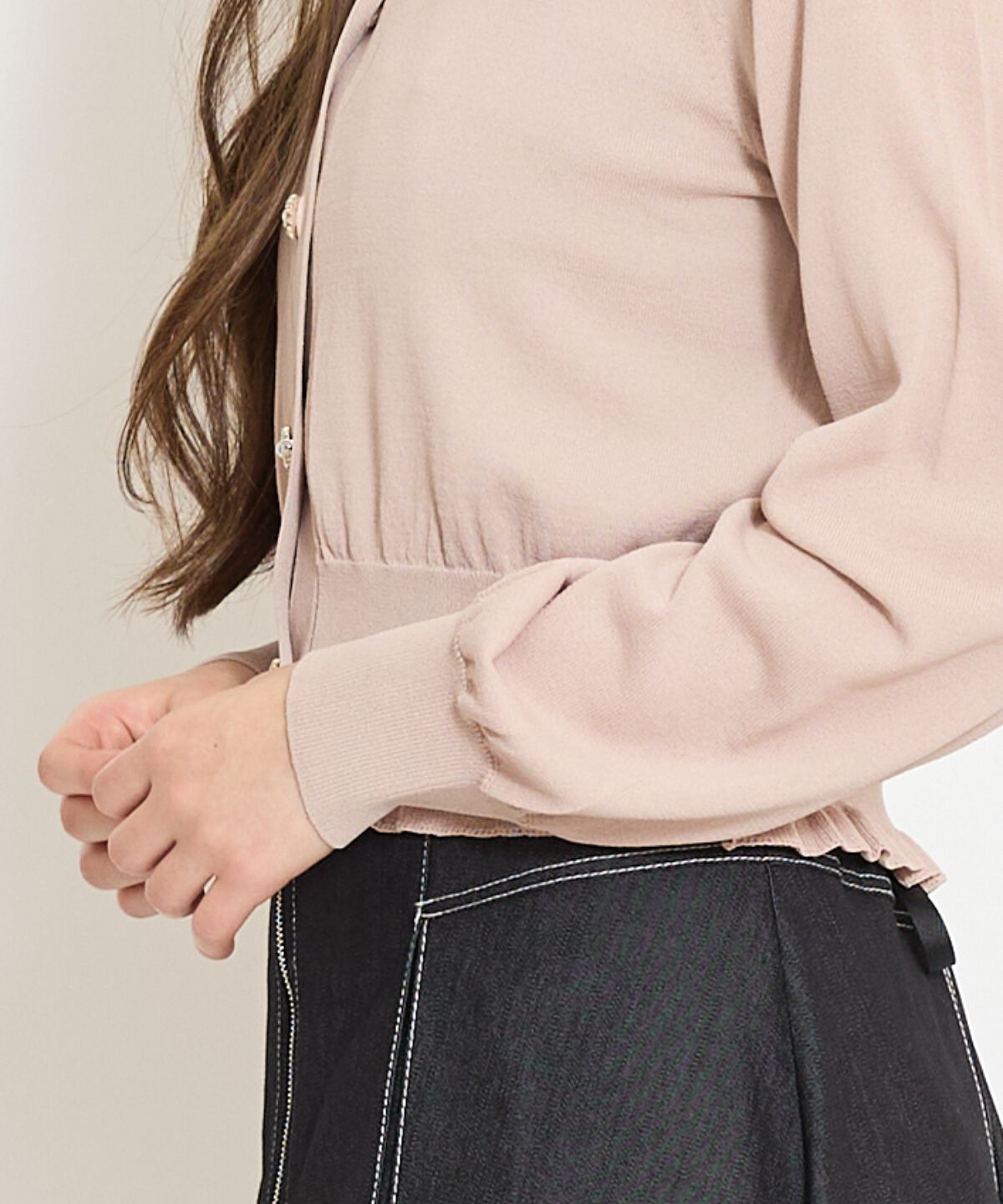 WILLSELECTION「フリルヘムUVカットカーディガン」|カーディガン|