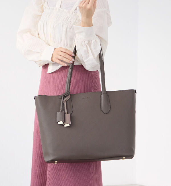 Jewelna Rose「Jewelna Rose  リタ・トートバッグ A4サイズ 16146」|トートバッグ|チャコール