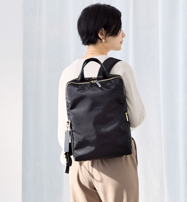 ace.「ace. フィッテム ビジネスリュック レディースビジネス A4 / 13.3インチPC収納 68682」|リュック|ブラック