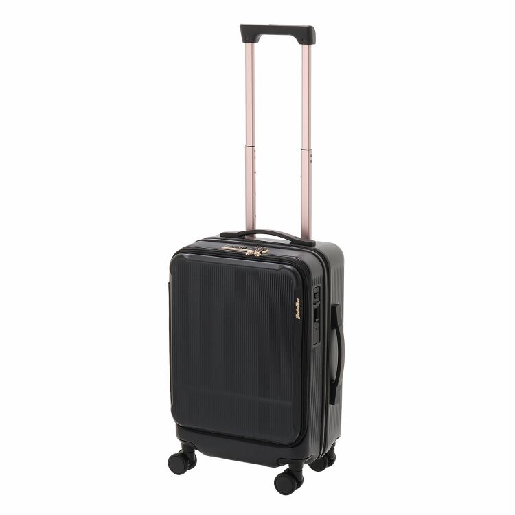 Jewelna Rose「Jewelna Rose エルダートローリー カップホルダー付 機内持ち込みサイズ 34/41リットル 05401」|キャリーケース|