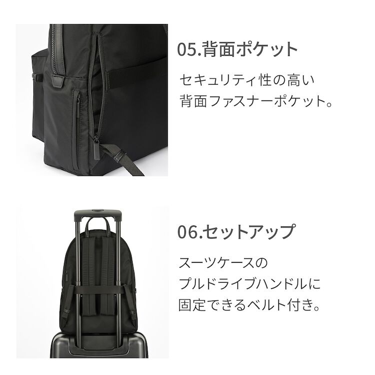 ace.「ace./エース レノウ ビジネスリュック A4サイズ 13.3インチPC収納 14L 560g 2気室  20101」|リュック|