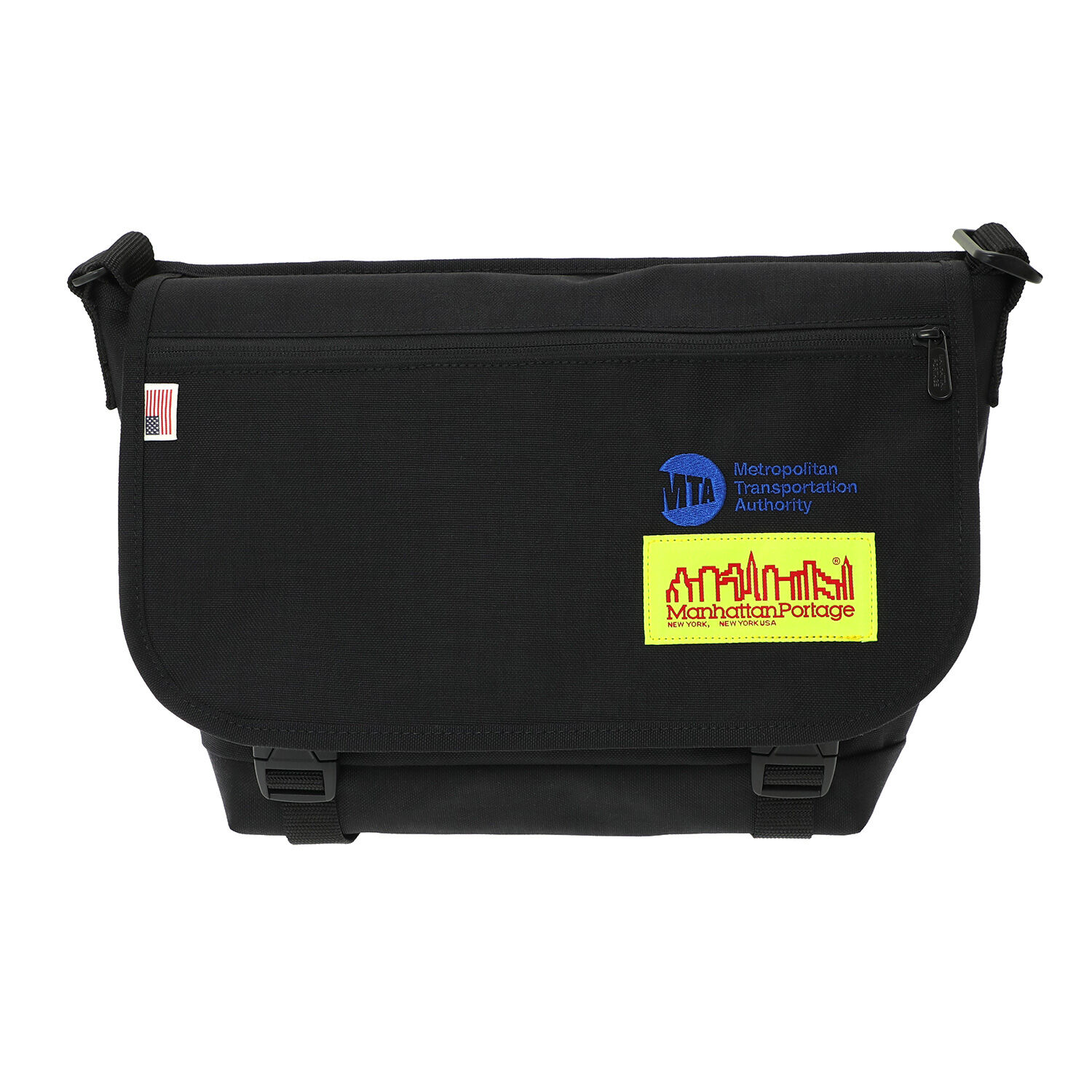 Manhattan Portage「NY Messenger Bag JR (MD) FZP LVL MTA」|ショルダー・メッセンジャー|