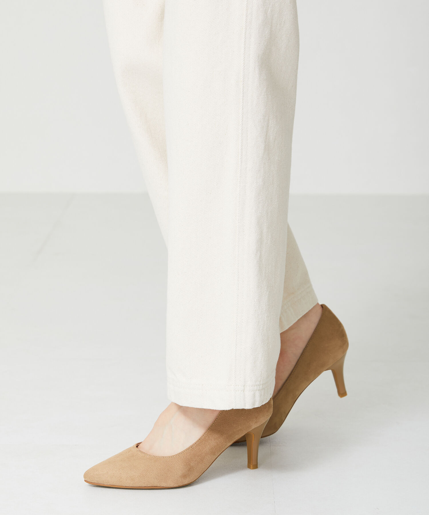 ORiental TRaffic「【跳べるパンプス/シリーズ累計１５０万足突破】 ポインテッドトゥ ヒール パンプス /R-3201 クッション」|パンプス|