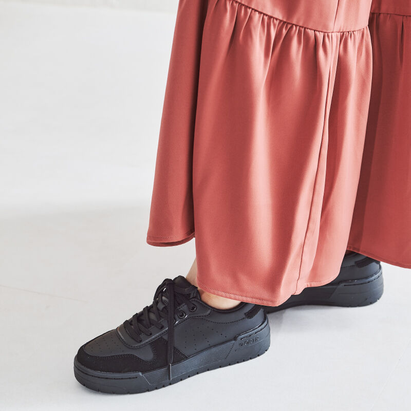 ORiental TRaffic「【トレンド】パンチングミッドソールスニーカー/OT3725 スニーカー 定番 人気 売れてる」|スニーカー|