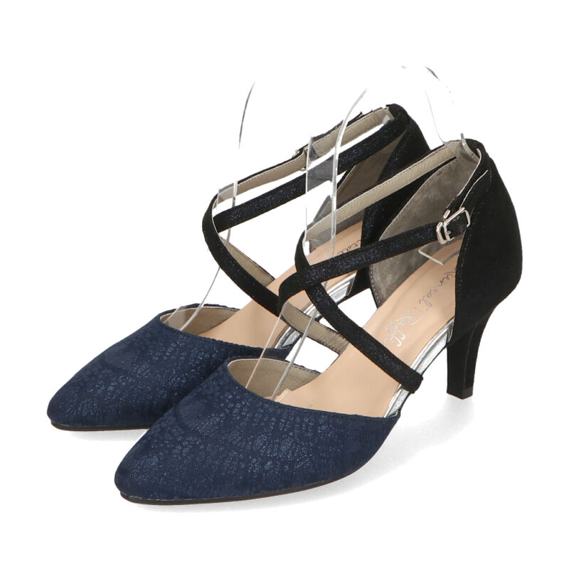 ORiental TRaffic「【オケージョン】クロスストラップヒールパンプス/R-2017 結婚式 パーティー 二次会 人気」|パンプス|