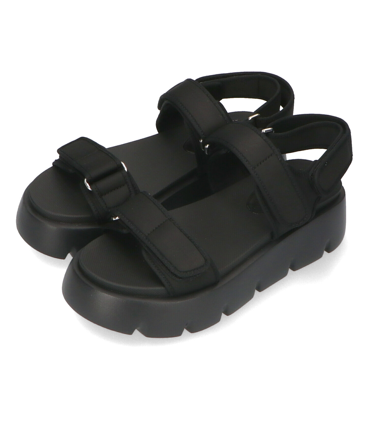 ORiental TRaffic「【アウトレット価格】厚底ナイロンベルトスポーツサンダル/OT3212 サンダル 厚底 スポサン 人気」|サンダル|