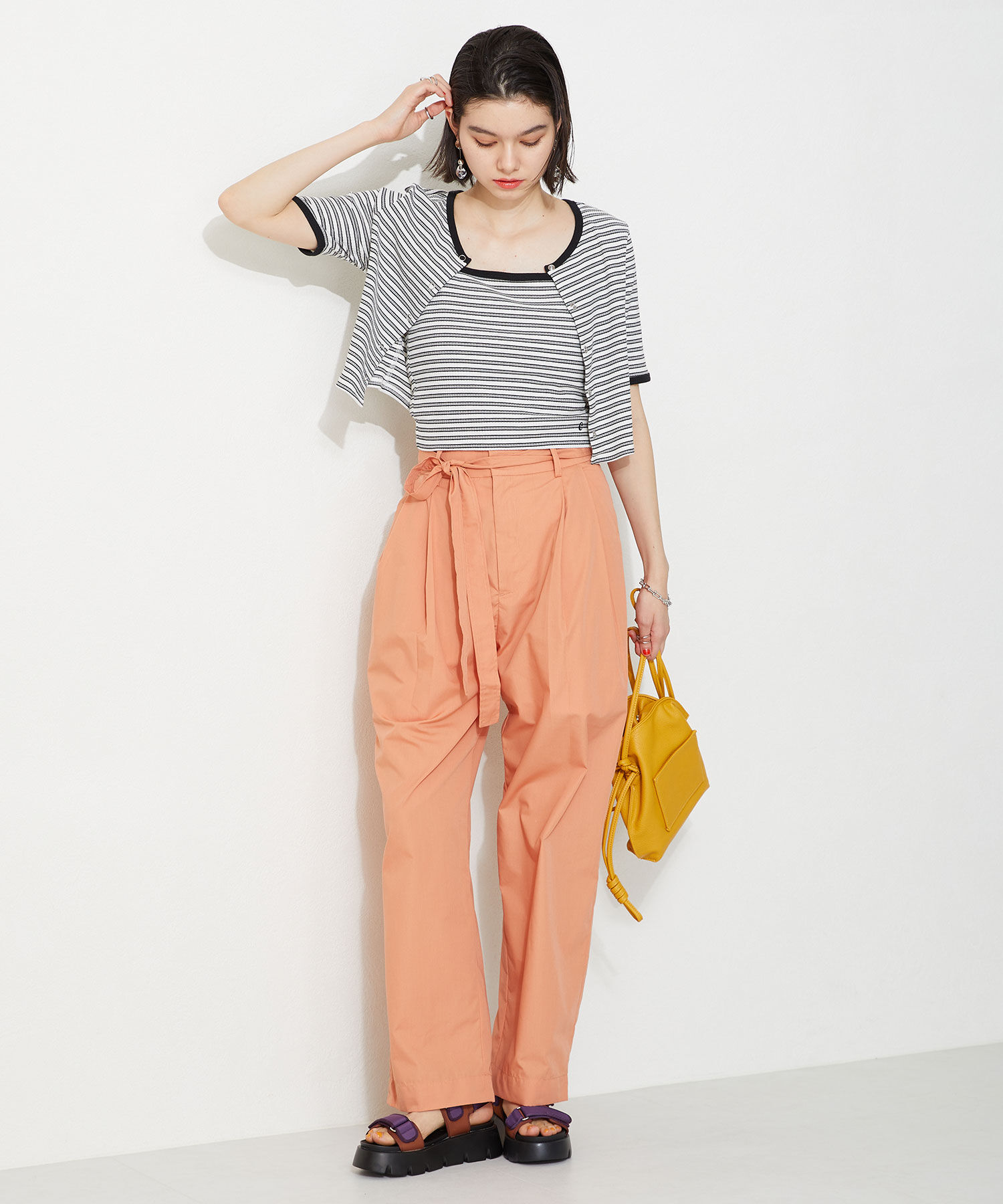 ORiental TRaffic「【アウトレット価格】厚底ナイロンベルトスポーツサンダル/OT3212 サンダル 厚底 スポサン 人気」|サンダル|