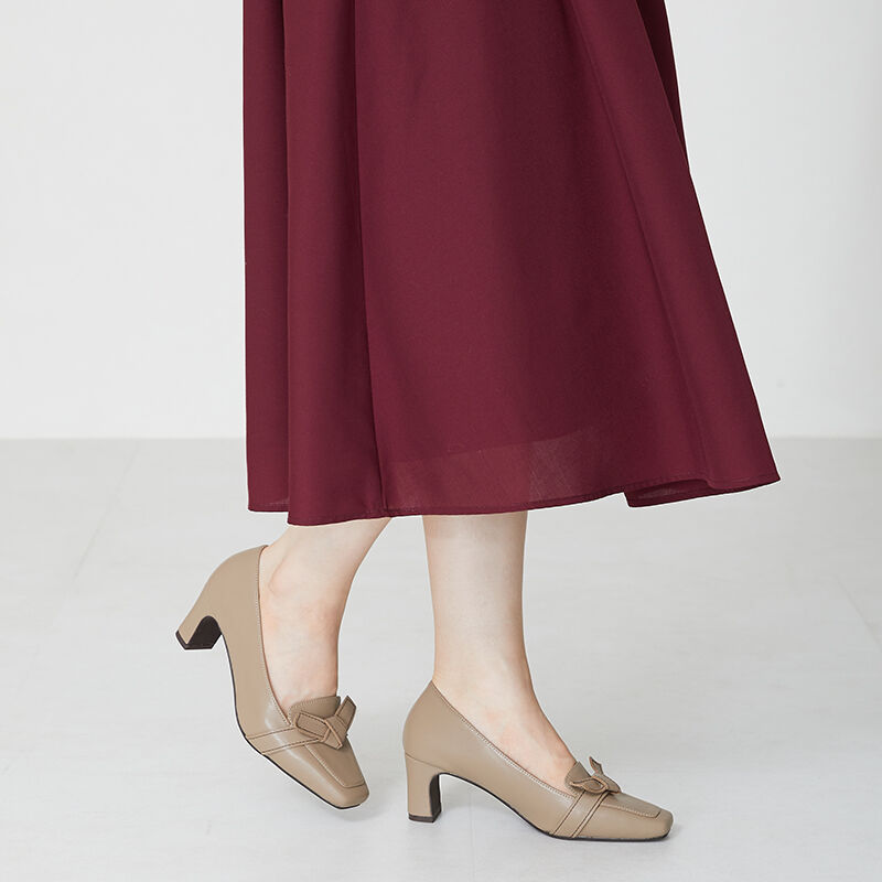 ORiental TRaffic「リボンステッチパンプス/31316」|パンプス|