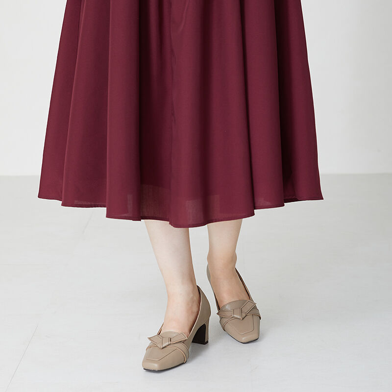 ORiental TRaffic「リボンステッチパンプス/31316」|パンプス|