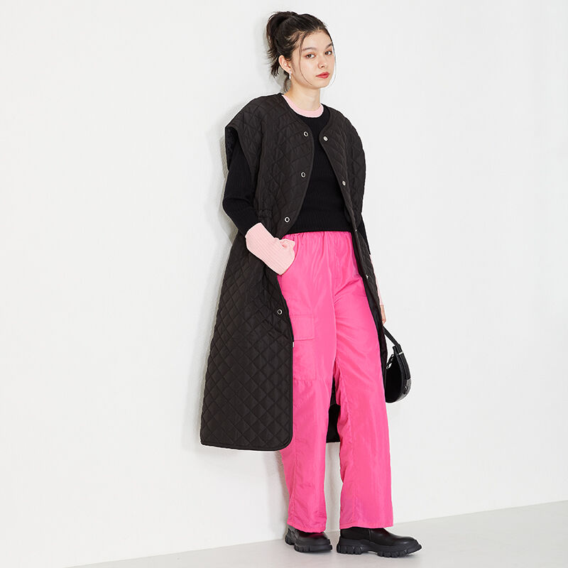 ORiental TRaffic「トラックソールリブニットブーツ/31404」|ショートブーツ|