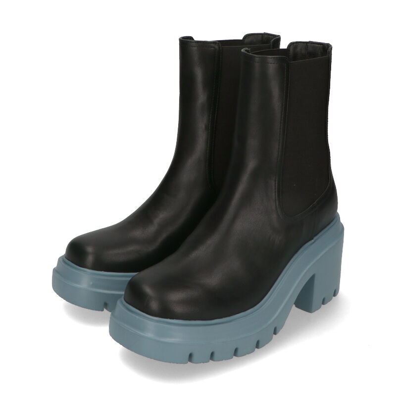 ORiental TRaffic「カラーサイドゴア厚底ブーツ/31426」|ショートブーツ|