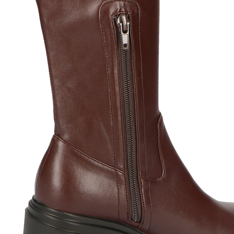 ORiental TRaffic「厚底 ストレッチ ヒール ロングブーツ /31514 ヒール7.5ｃｍ 美脚」|ロングブーツ|