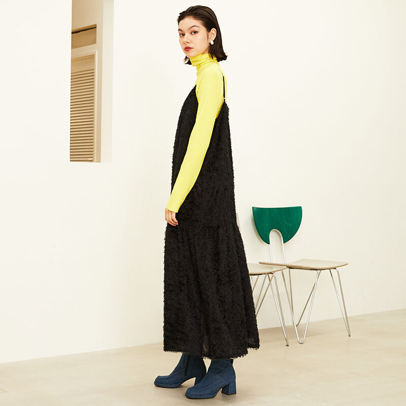 ORiental TRaffic「プラットフォームモカヒールブーツ/31436」|ショートブーツ|