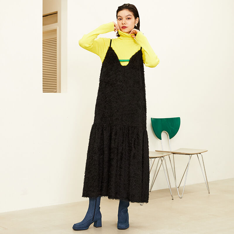 ORiental TRaffic「プラットフォームモカヒールブーツ/31436」|ショートブーツ|