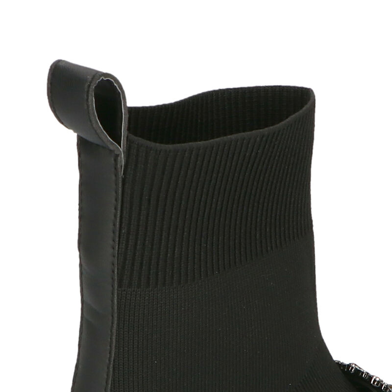 ORiental TRaffic「バックルビジューニットブーツ/31437」|ショートブーツ|